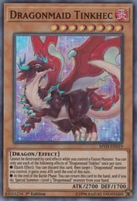Dragonmaid Tinkhec - Mystic Fighters - YuGiOh card