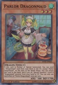 Parlor Dragonmaid - Mystic Fighters - YuGiOh card