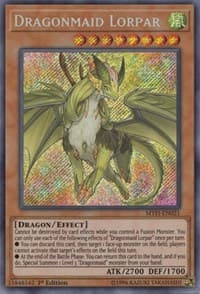 Dragonmaid Lorpar - Mystic Fighters - YuGiOh card