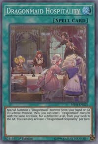 Dragonmaid Hospitality - Mystic Fighters - YuGiOh card