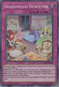 Dragonmaid Downtime - Mystic Fighters - YuGiOh card