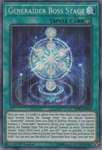 Generaider Boss Stage - Mystic Fighters - YuGiOh card
