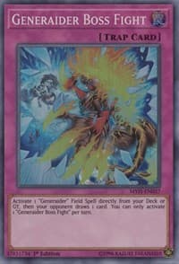 Generaider Boss Fight - Mystic Fighters - YuGiOh card