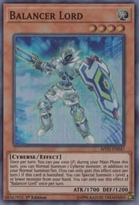 Balancer Lord - Mystic Fighters - YuGiOh card