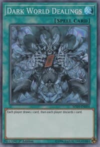 Dark World Dealings - Mystic Fighters - YuGiOh card