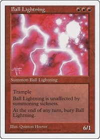 Ball Lightning - Fifth Edition - Magic: The Gathering card