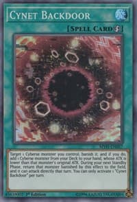 Cynet Backdoor - Mystic Fighters - YuGiOh card