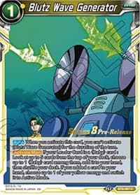 Blutz Wave Generator - Malicious Machinations Pre-Release Cards - Dragon Ball Super: Masters card