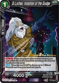 Dr.Lychee, Inception of the Grudge - Malicious Machinations Pre-Release Cards - Dragon Ball Super: Masters card