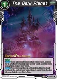 The Dark Planet - Malicious Machinations Pre-Release Cards - Dragon Ball Super: Masters card