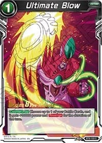 Ultimate Blow - Malicious Machinations Pre-Release Cards - Dragon Ball Super: Masters card