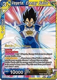 Vegeta, Energy Salvo - Malicious Machinations Pre-Release Cards - Dragon Ball Super: Masters card