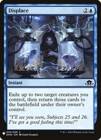 Displace - The List Reprints - Magic: The Gathering card