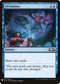 Divination - The List Reprints - Magic: The Gathering card