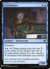 Doorkeeper - The List Reprints - Magic: The Gathering card