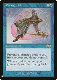 Energy Field - The List Reprints - Magic: The Gathering card