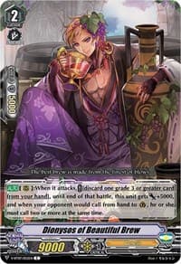 Dionysos of Beautiful Brew - V-BT07: Infinideity Cradle - Cardfight Vanguard card