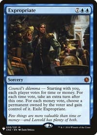 Expropriate - The List Reprints - Magic: The Gathering card