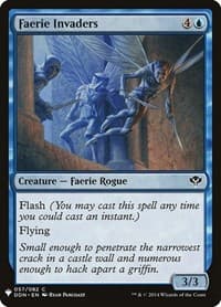 Faerie Invaders - The List Reprints - Magic: The Gathering card