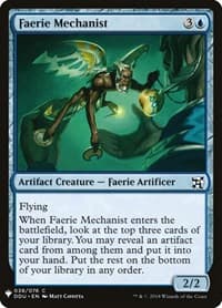 Faerie Mechanist - The List Reprints - Magic: The Gathering card