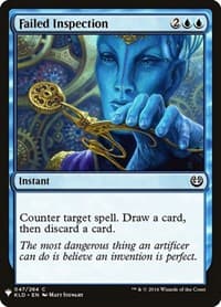 Failed Inspection - The List Reprints - Magic: The Gathering card