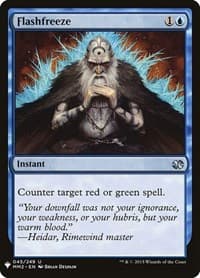 Flashfreeze - The List Reprints - Magic: The Gathering card