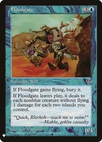 Floodgate - The List Reprints - Magic: The Gathering card
