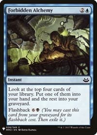 Forbidden Alchemy - The List Reprints - Magic: The Gathering card