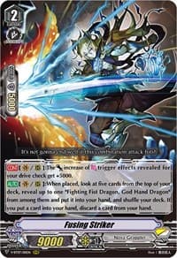 Fusing Striker - V-BT07: Infinideity Cradle - Cardfight Vanguard card