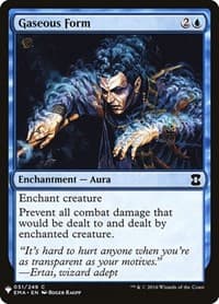 Gaseous Form - The List Reprints - Magic: The Gathering card