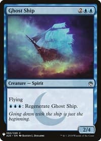 Ghost Ship - The List Reprints - Magic: The Gathering card