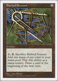 Barbed Sextant - Fifth Edition - Magic: The Gathering card