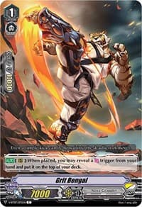 Grit Bengal - V-BT07: Infinideity Cradle - Cardfight Vanguard card