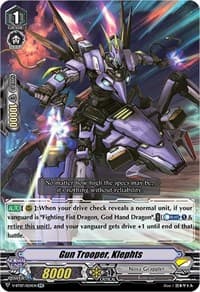 Gun Trooper, Klephts - V-BT07: Infinideity Cradle - Cardfight Vanguard card