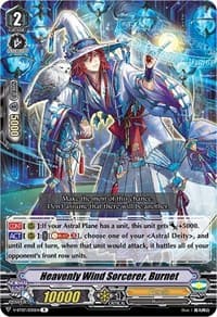 Heavenly Wind Sorcerer, Burnet - V-BT07: Infinideity Cradle - Cardfight Vanguard card