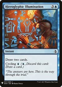 Hieroglyphic Illumination - The List Reprints - Magic: The Gathering card