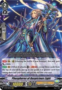 Phosphoros of Auspicious Light - V-BT07: Infinideity Cradle - Cardfight Vanguard card