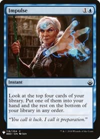 Impulse - The List Reprints - Magic: The Gathering card