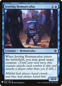 Jeering Homunculus - The List Reprints - Magic: The Gathering card