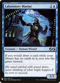 Laboratory Maniac (UMA) - The List Reprints - Magic: The Gathering card