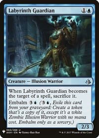 Labyrinth Guardian - The List Reprints - Magic: The Gathering card