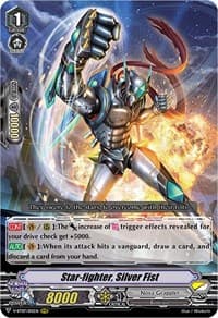 Star-fighter, Silver Fist - V-BT07: Infinideity Cradle - Cardfight Vanguard card