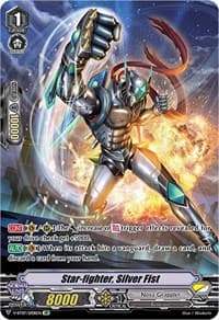 Star-fighter, Silver Fist (SP) - V-BT07: Infinideity Cradle - Cardfight Vanguard card