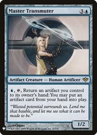 Master Transmuter - The List Reprints - Magic: The Gathering card