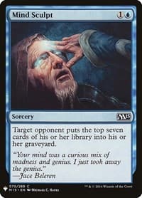 Mind Sculpt - The List Reprints - Magic: The Gathering card