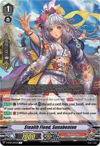 Stealth Fiend, Sunabenten - V-BT07: Infinideity Cradle - Cardfight Vanguard card