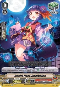 Stealth Fiend, Zashikihime - V-BT07: Infinideity Cradle - Cardfight Vanguard card