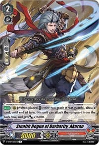 Stealth Rogue of Barbarity, Akurao - V-BT07: Infinideity Cradle - Cardfight Vanguard card
