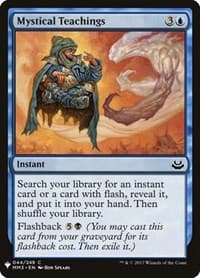Mystical Teachings - The List Reprints - Magic: The Gathering card