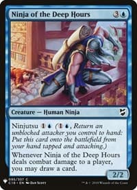 Ninja of the Deep Hours - The List Reprints - Magic: The Gathering card